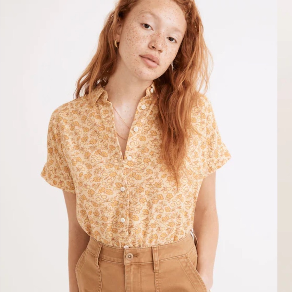 Madewell | Hilltop Shirt in Piccola Floral
